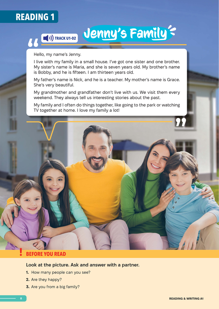 Sách - Dtpbooks - Smooth Skills Reading &amp; Writing A1