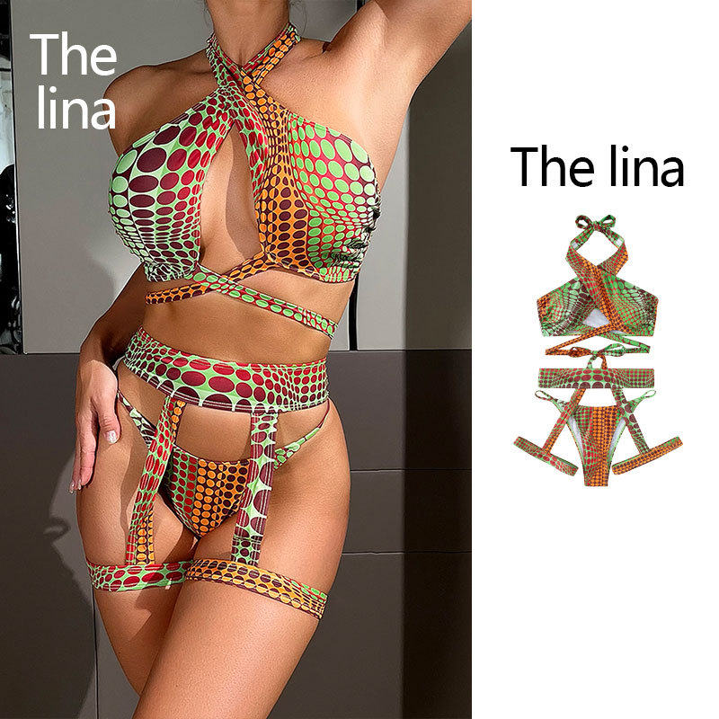 Bộ bikini 2 mảnh màu trơn có mút nâng ngực quyến rũ thời trang cho nữ