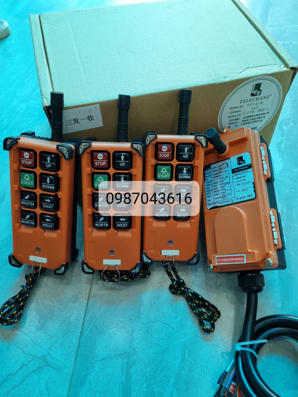 Điều khiển cẩu trục từ xa F21E1B 380V