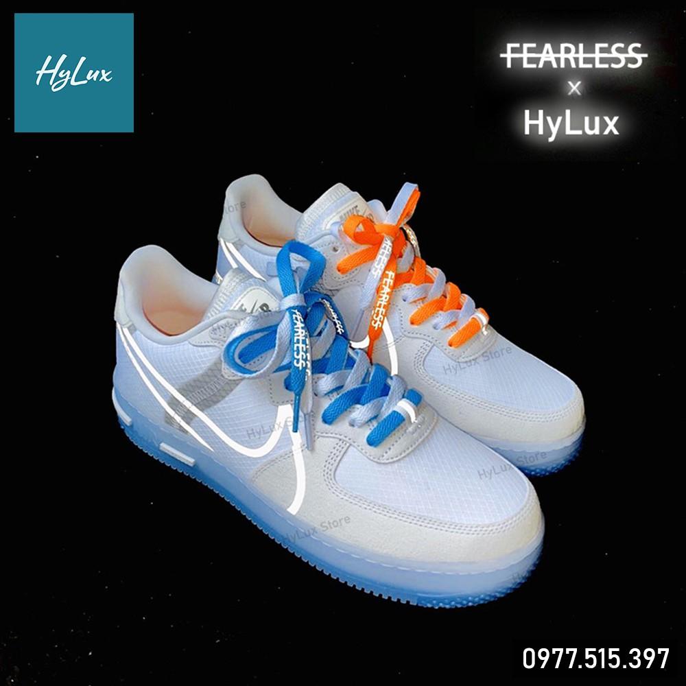 Dây Giày Nike Air Force 1 (AF1), Air Jordan, . . . - Chữ FEARLESS Phản Quang 25 màu (12 màu cuối)