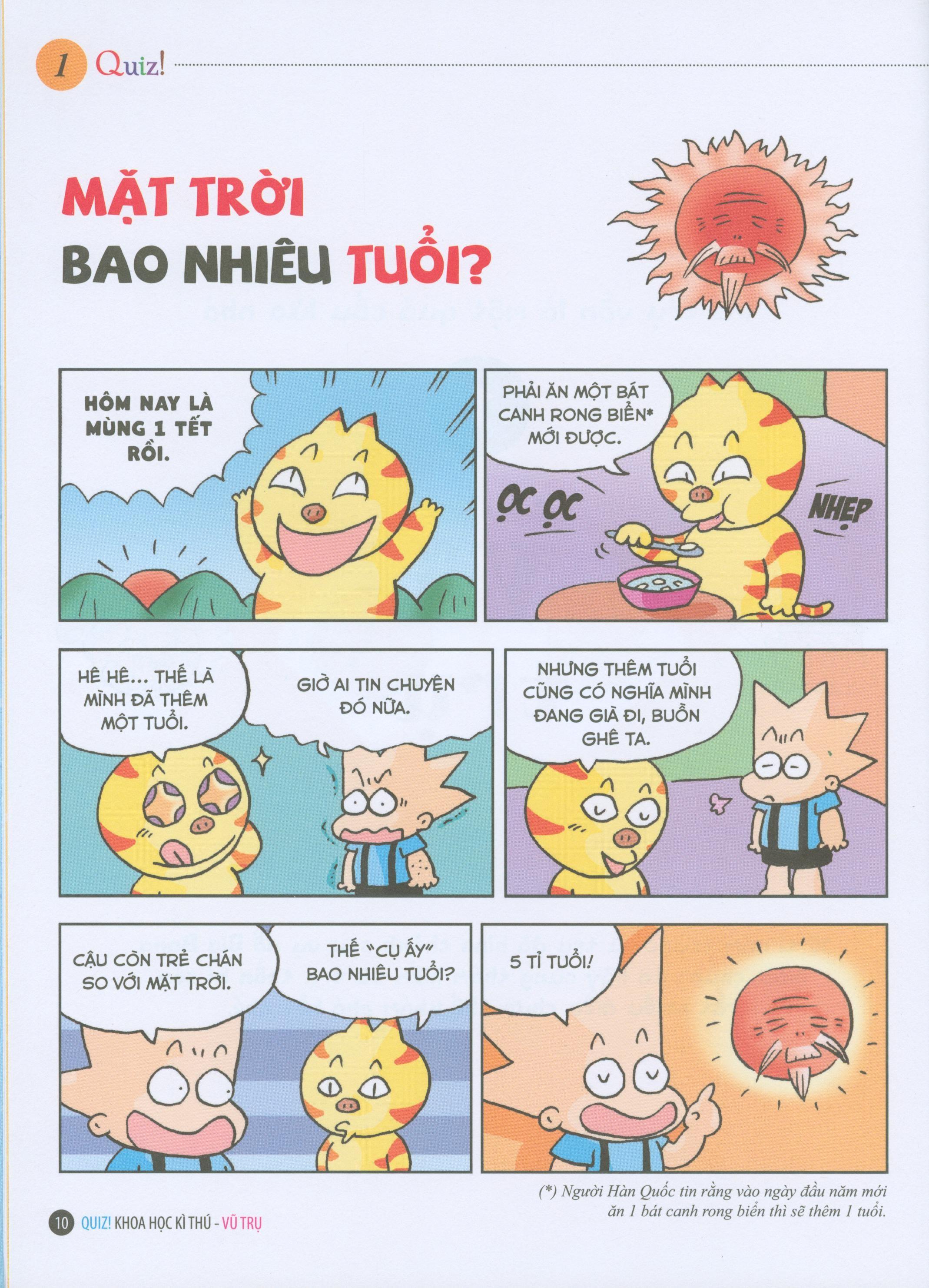 Quiz! Khoa Học Kì Thú: Vũ Trụ (Tái Bản 2020)