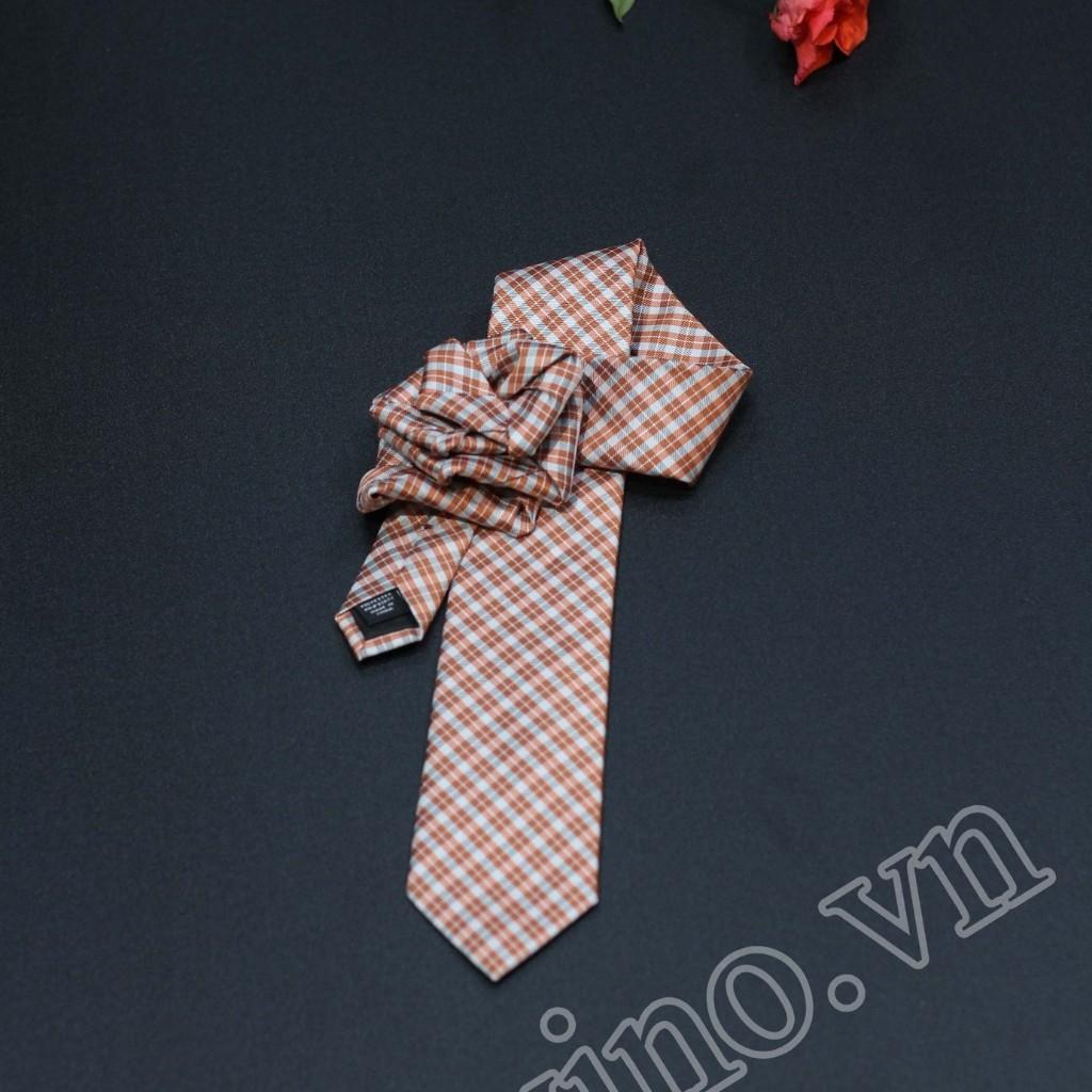 Caravat nam cà vạt nam công sở cao cấp CV2101 CAVINO bản trung 6.5cm hàng thiết kế