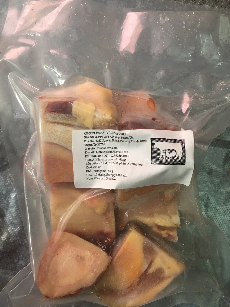 - Xương Úc - AUST Bone Beef - 500gram