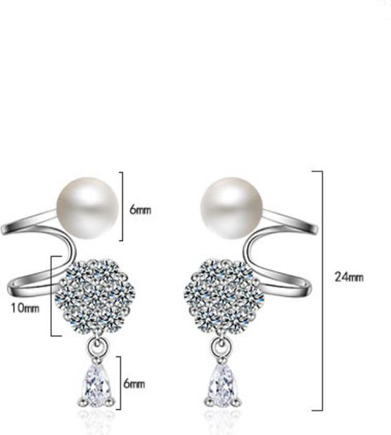 Bông tai lồng đèn nạm đá zircon BHBT280