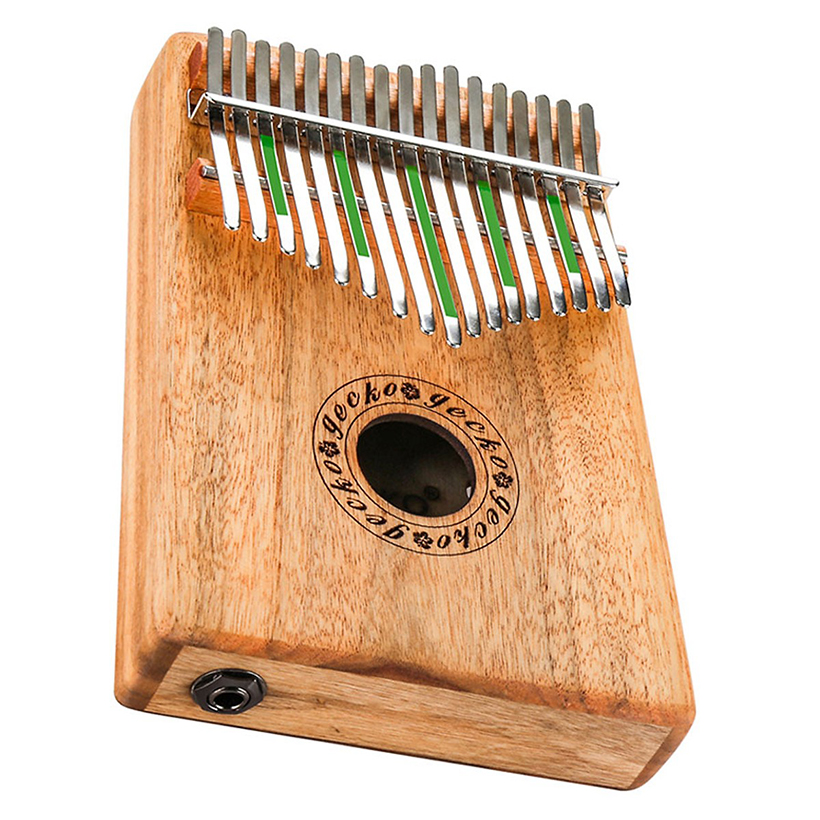 Đàn Kalimba Gecko 17 Phím K17CAEQ Gỗ Long Não Tặng Kèm Khóa Học Miễn Phí