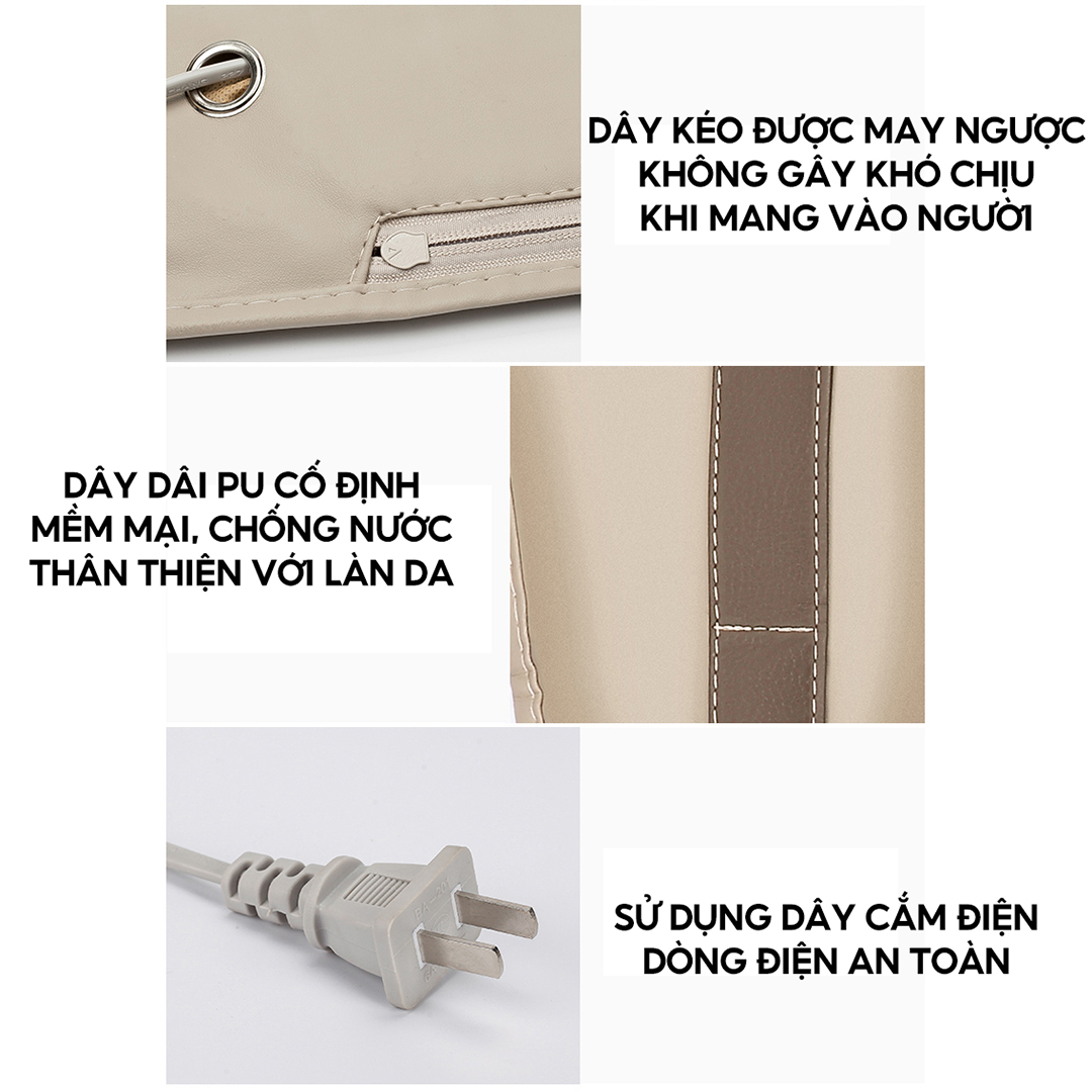 Máy Đấm Lưng Thư Giãn Cổ Vai Gáy Thích Hợp Cho Người Ngồi Nhiều Làm Việc Văn Phòng