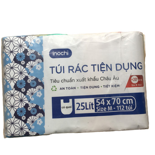 Lô 4 Cuộn Túi Rác Tự Hủy Có Quai Tiện Dụng SOJI INOCHI Nhật Bản - Nhiều Màu - Nhiều Size - Đa dạng công năng sử dụng