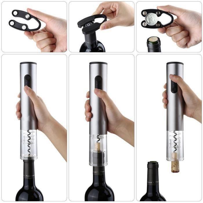 Dụng cụ khui rượu vang sử dụng pin tự động cao cấp