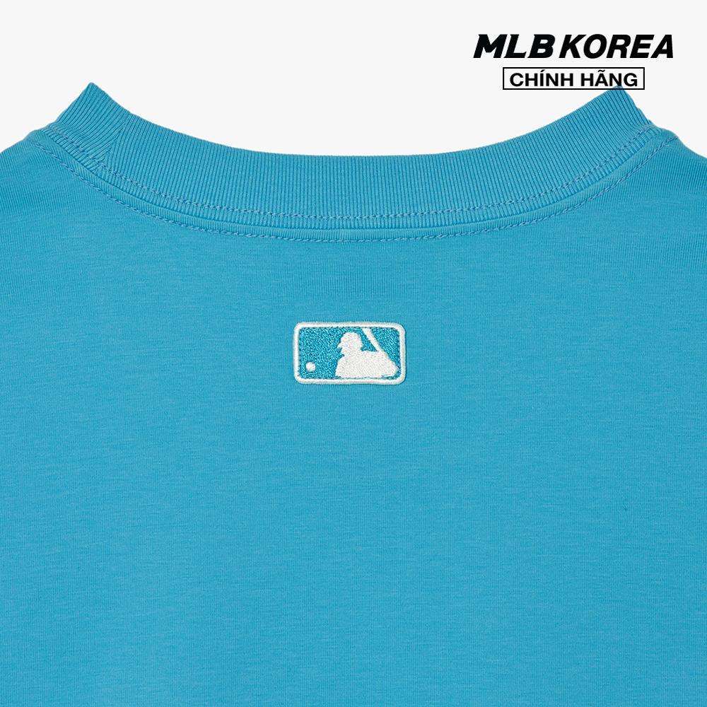 MLB - Áo thun unisex cổ tròn tay ngắn phom suông năng động 3ATSC0133-05TQS