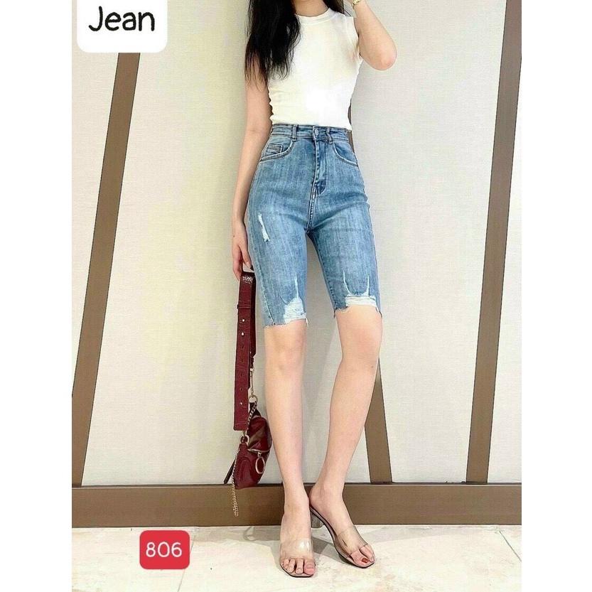 Quần short jean ngố nữ cao cấp, chất liệu denim dễ thương, tôn dáng BEN Shop0807 Z2