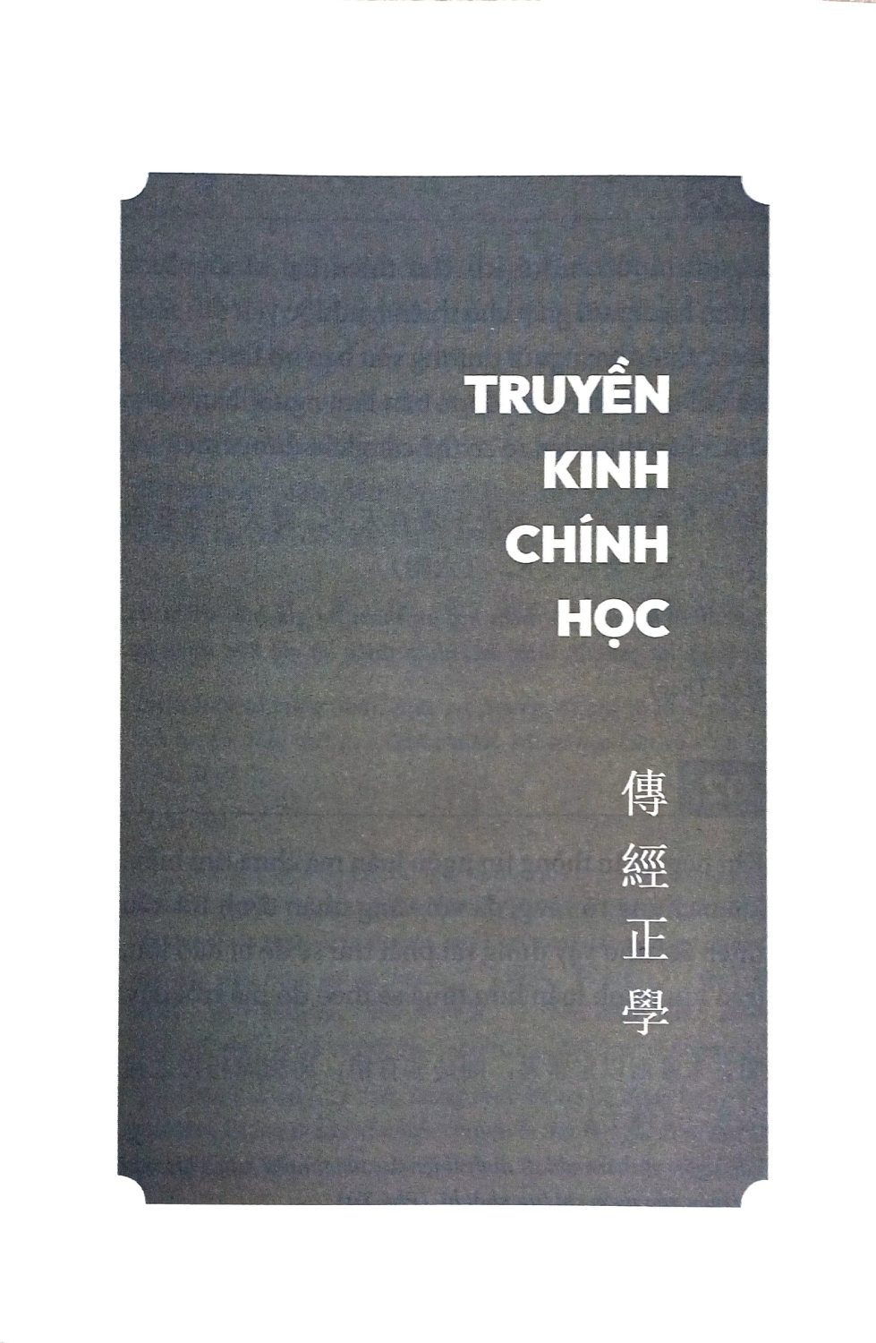 Truyền Kinh Chính Học - AL