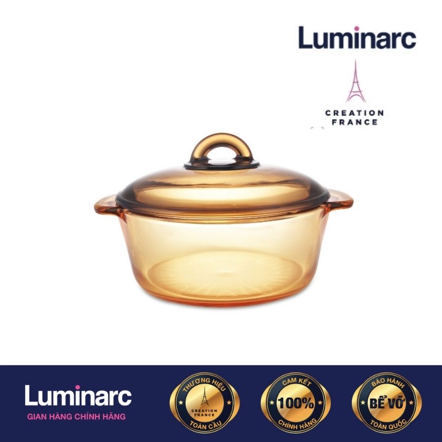 Nồi Thuỷ Tinh Luminarc Amberline Granite 1.5L- LUAMN1763