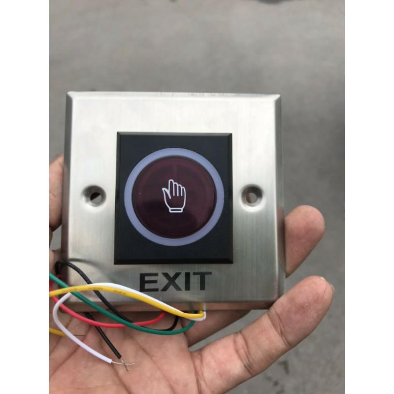Nút bấm exit không tiếp xúc 12vDC