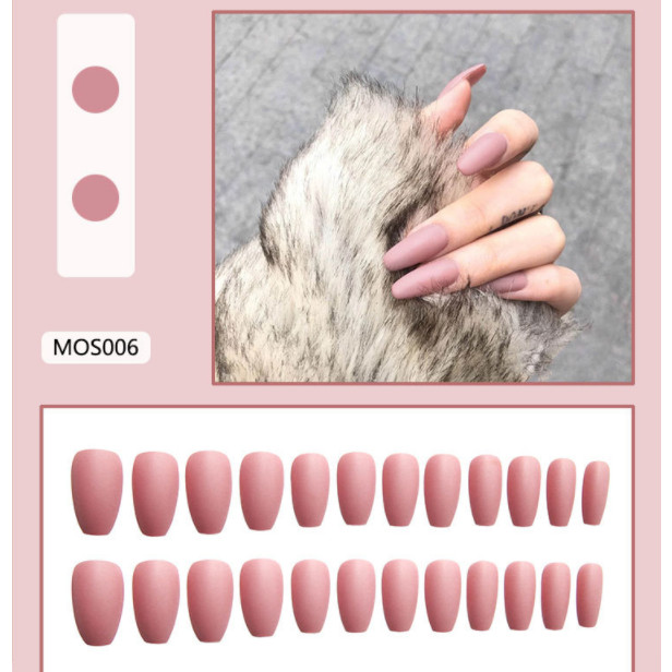 Bộ 24 móng tay giả nail thơi trang như hình