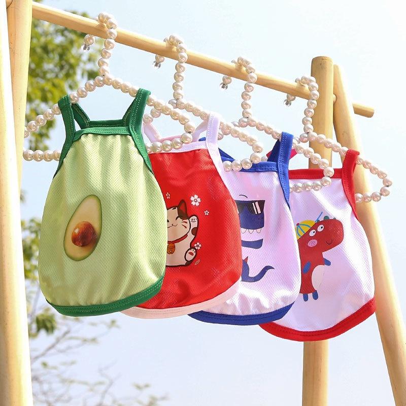 Áo vải cotton cho chó mèo 2 chân , mỏng nhẹ , mát , Đủ Size, Quần áo Thú Cưng