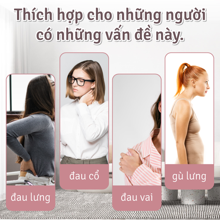 BG Gậy Tập Lưng, Vai GREY, Chống Gù, Uốn Thẳng Lưng, Gậy Tập Yoga