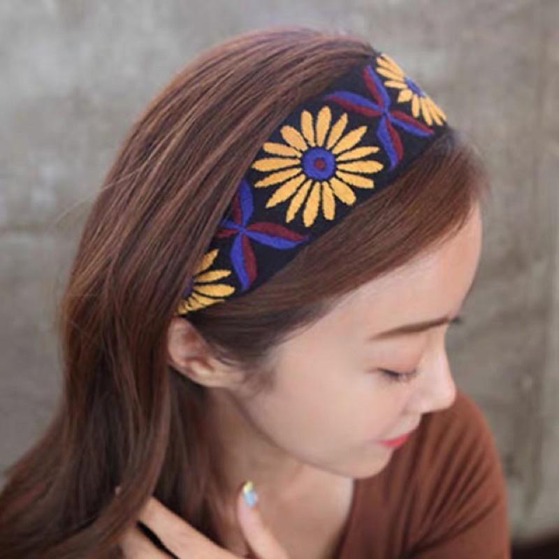 Cài tóc nhật bản thêu hoa cổ điển