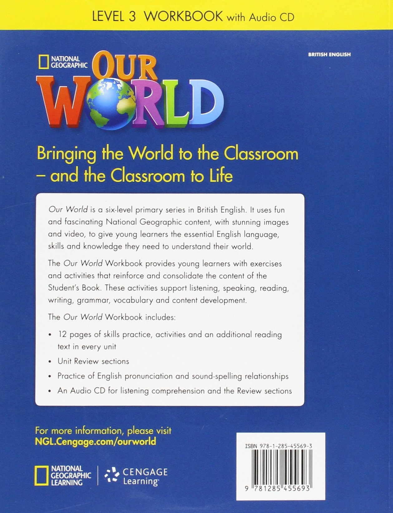 Our World 3 Workbook With Audio CD