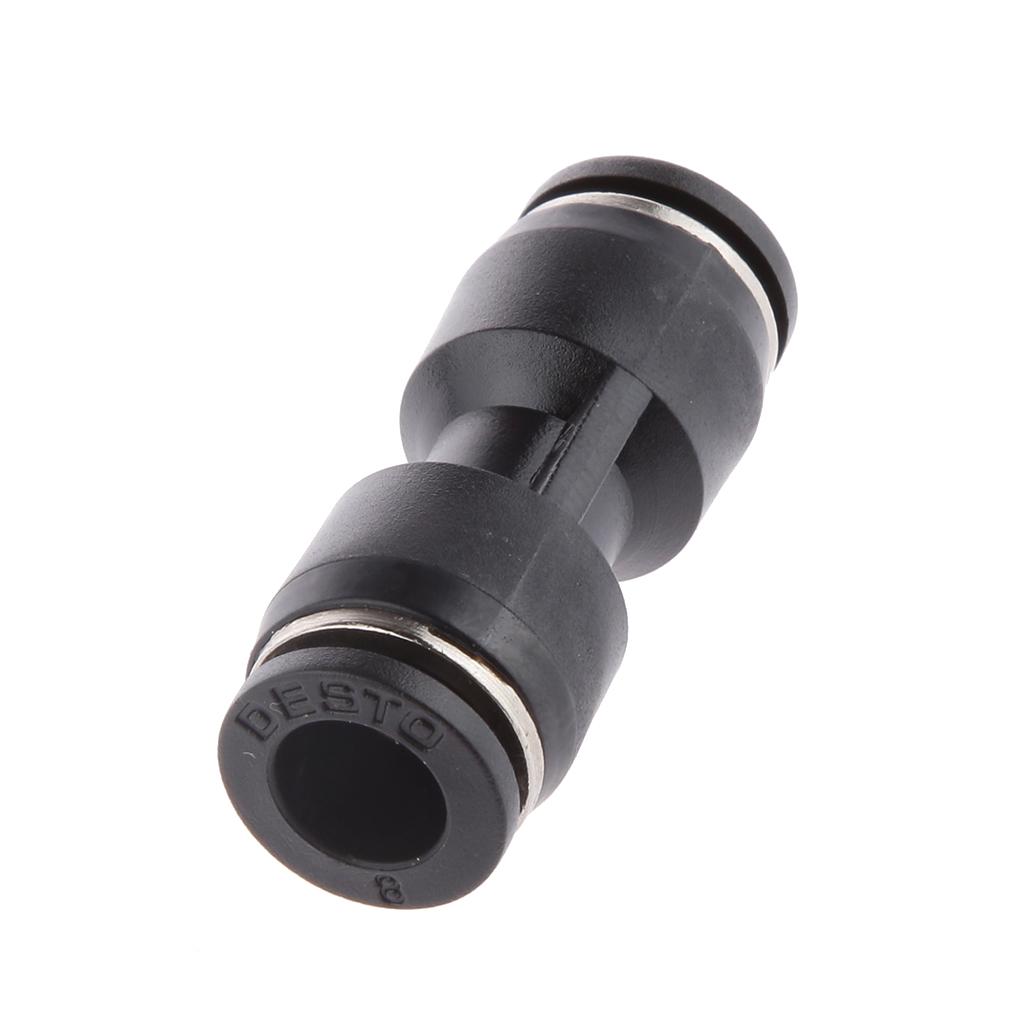 30 Pieces 6mm 8mm 10mm Straight Air Line Quick Fittings Pneumatic Connector