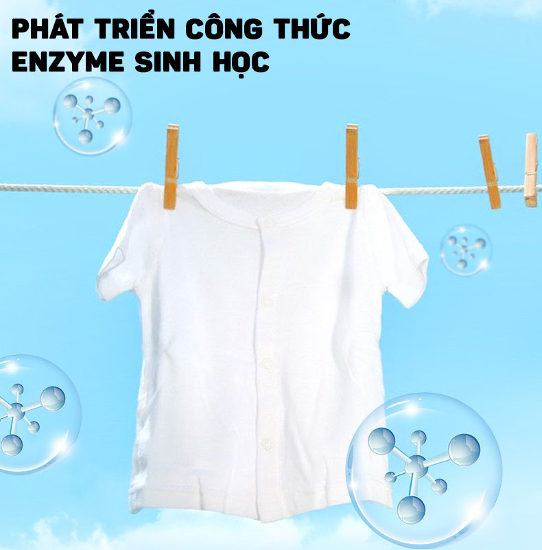 Bột Tẩy Vết Bẩn Đa Năng Giúp Tẩy Trắng Quần Áo Sạch Như Mới 300g