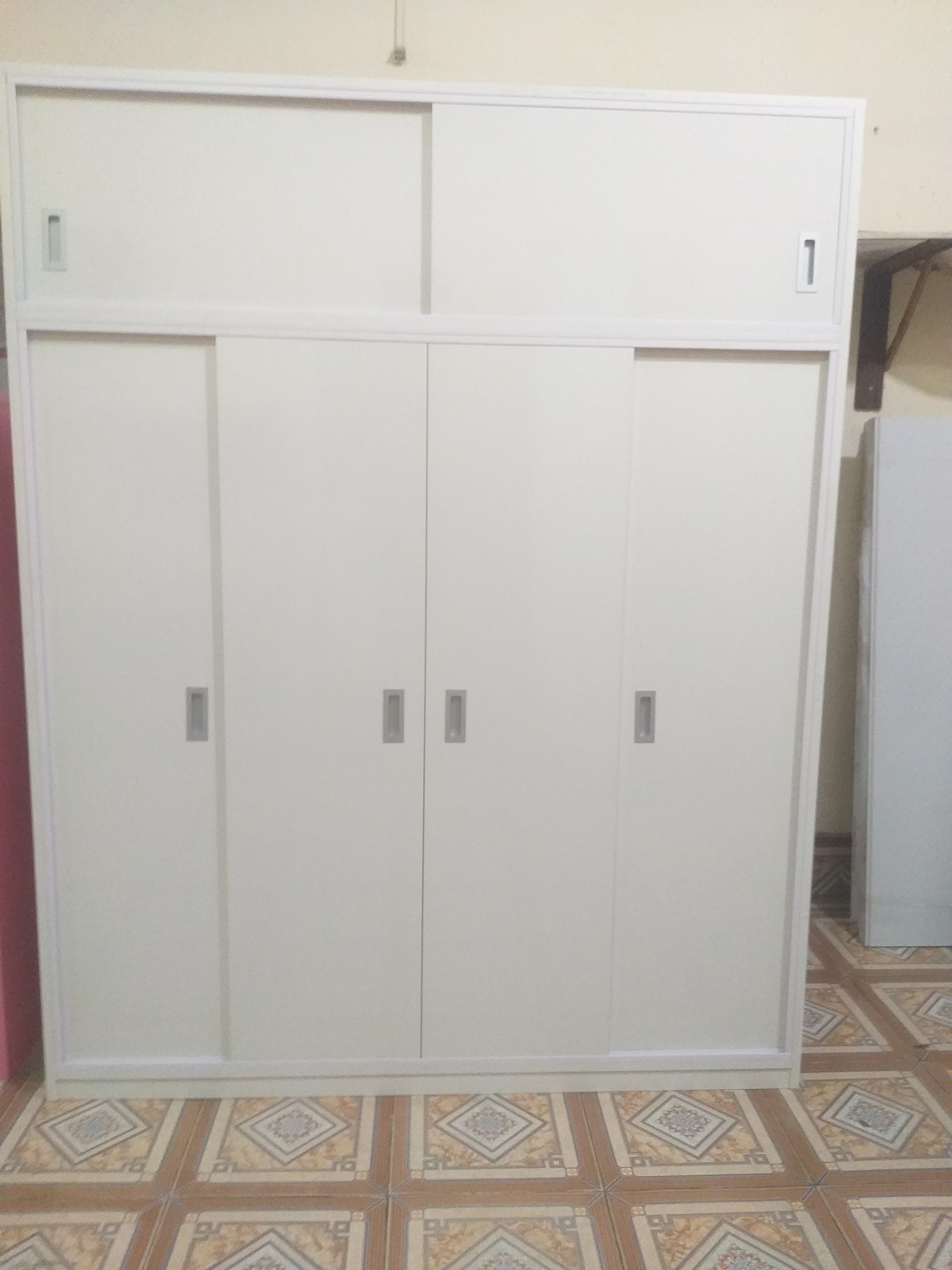 Tủ áo lùa nhựa cứng EcoPlast Jang Mi ngang 1m6bx Cao 2m x sâu 50 cm