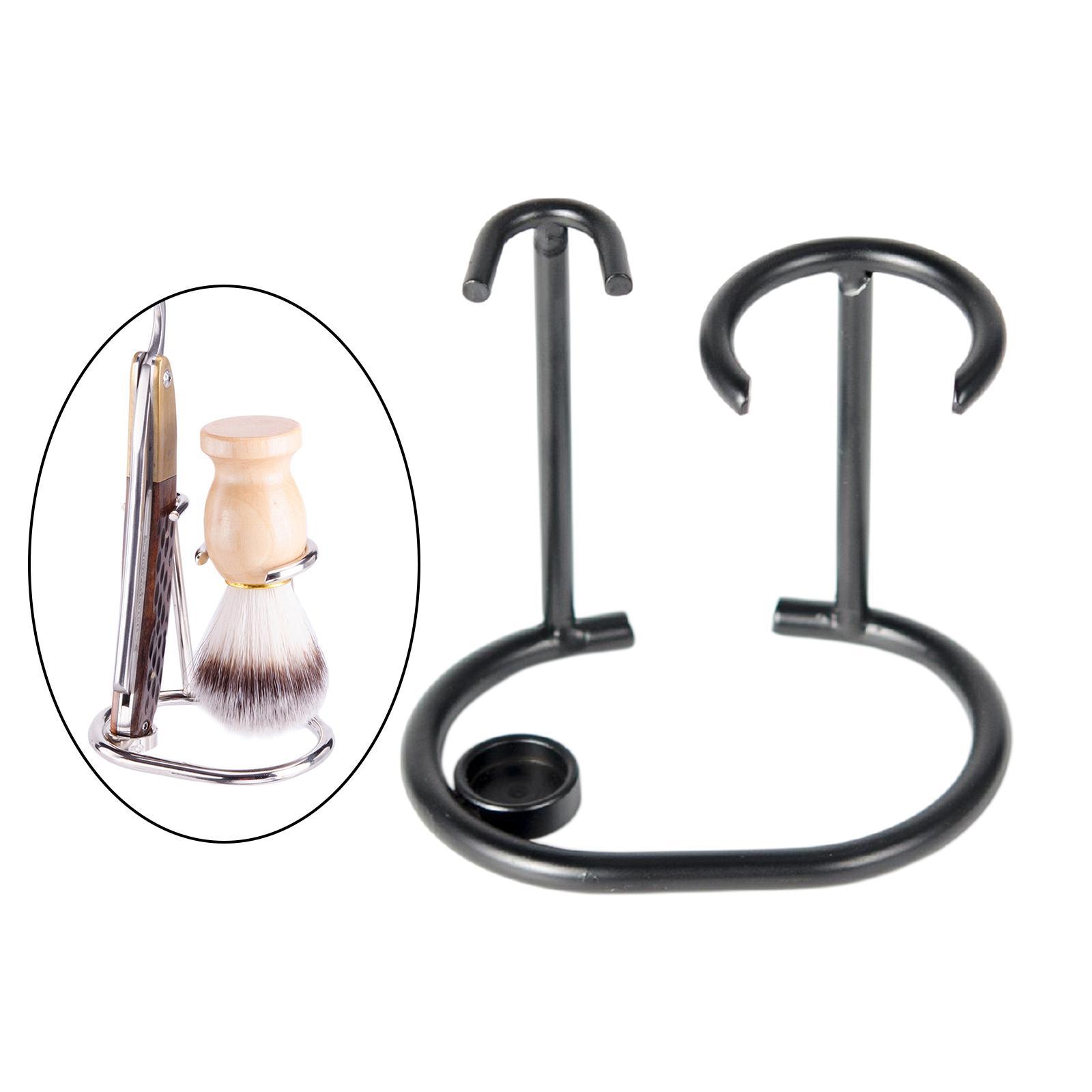 Holder Hanging Rack for Men Bathroom  and Brush Storage