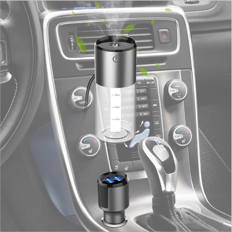 Máy khuếch tán tinh dầu lọc không khí ô tô Car Humidifier BC35B