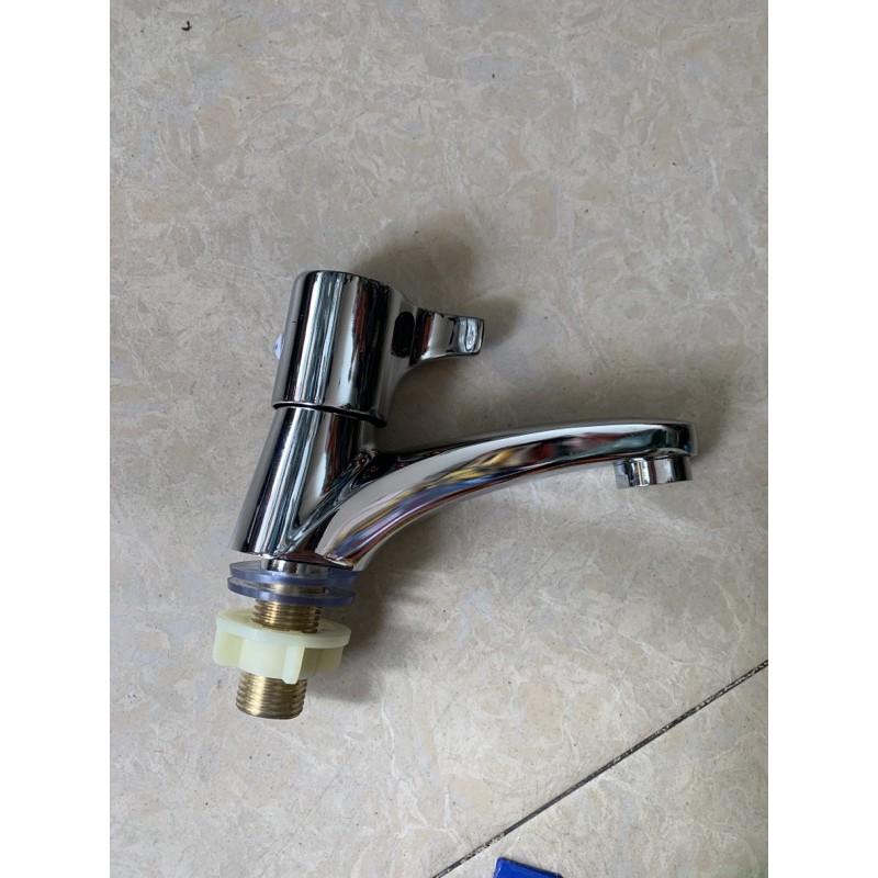 Vòi chậu rửa mặt Lavabo đơn lạnh kèm dây cấp