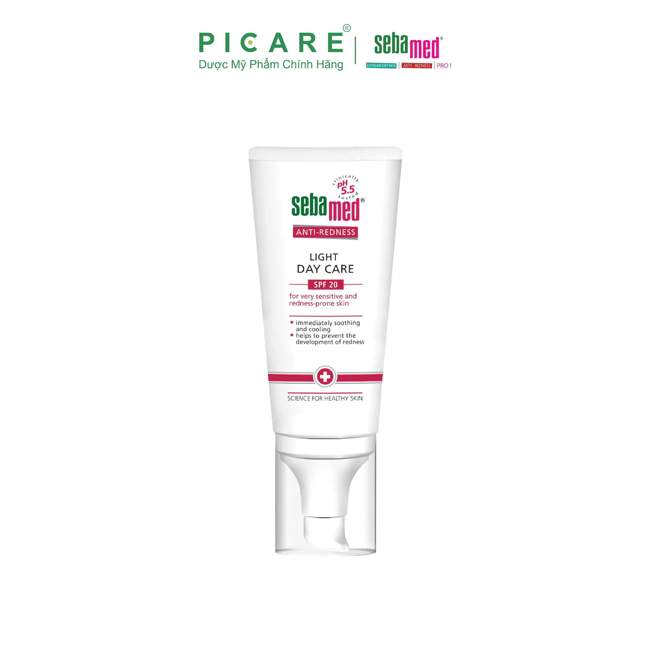 Kem Chăm Sóc Ban Ngày Chống Mẫn Đỏ Sebamed ANTI-REDNESS Light Day Care 50ml