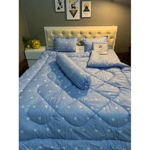 Bộ chăn phao 5 món cottonpoly