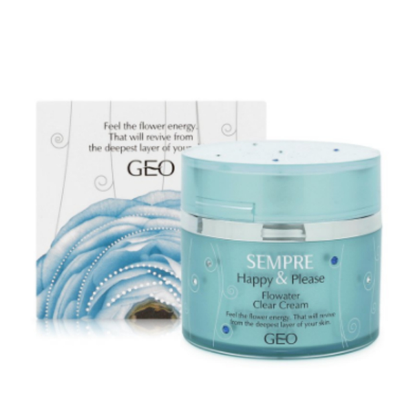 Kem Dưỡng Da Trị Mụn Sempre H&amp;P Flowater Clear Cream Geo_Py02 (50g)