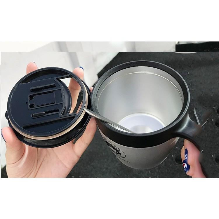 LY GIỮ NHIỆT CÀ PHÊ,TRÀ INOX 304 CREATIVE 330ML CHẤT LƯỢNG KÈM MUỖNG KHUAY INOX - ly uống trà - bình nước giữ nhiệt - binh giư nhiet inox - ly giu nhiet inox - bình uống nước thép không rỉ - ly uống nước"