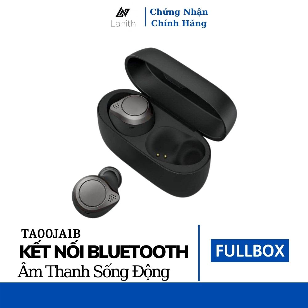 Tai Nghe Bluetooth Không Dây Lanith 75T – Kèm Hộp Sạc Kiêm Sạc Dự Phòng – Thời gian sử dụng lên tới 7.5h - Hàng nhập khẩu – TA00JA1