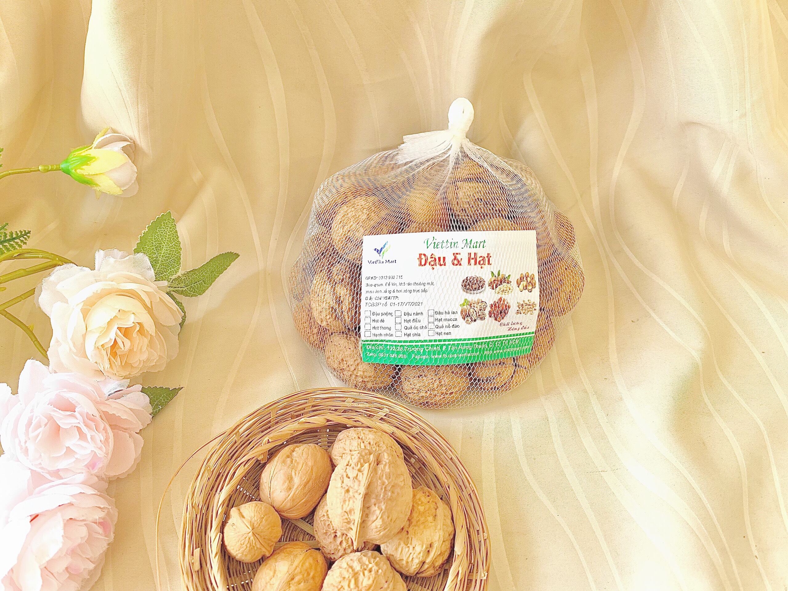 Quả Óc Chó Nhập Khẩu VIETTINMART 0.5kg