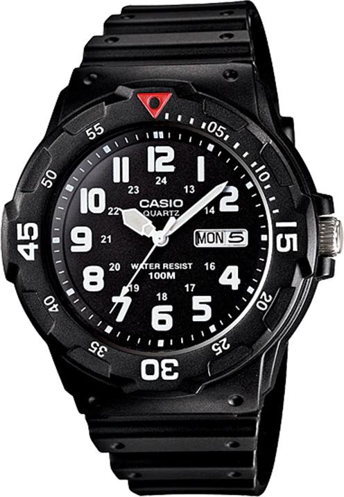 Đồng hồ Casio unisex dây nhựa MRW-200H-1BVDF (45mm)