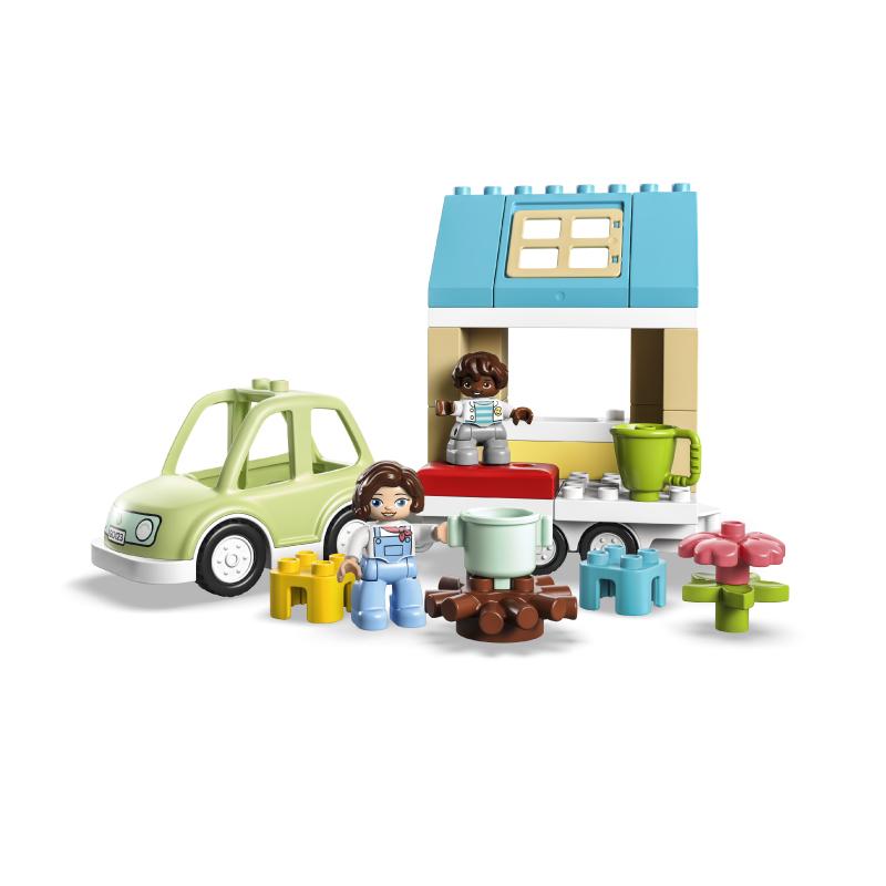 Đồ Chơi Lắp Ráp LEGO Duplo Ngôi Nhà Di Động Cho Gia Đình 10986