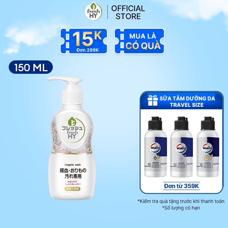 Nước Giặt Đồ Lót Fresh Hy 150Ml Chai