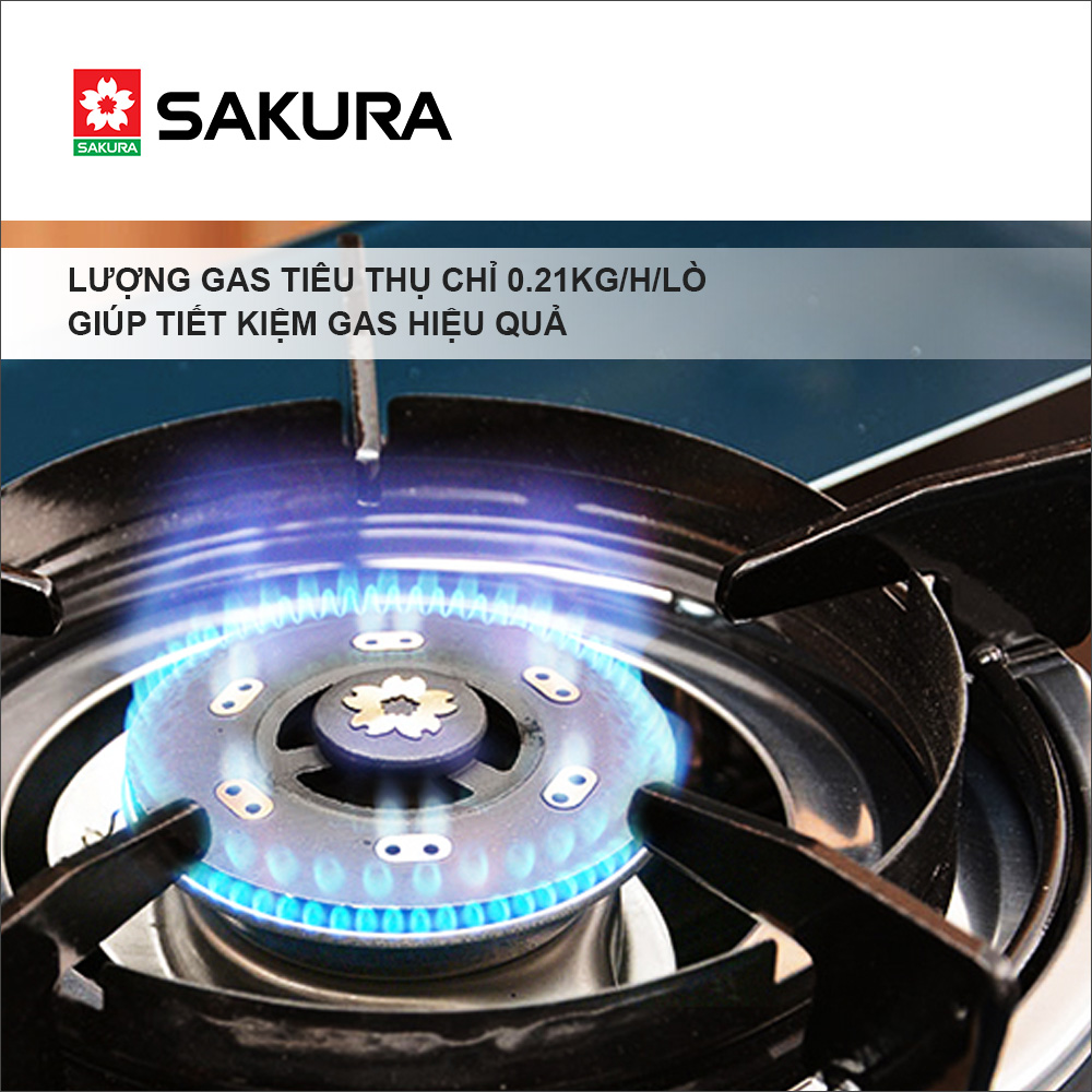 Bếp Gas Dương Sakura SA-692SG - Hàng chính hãng