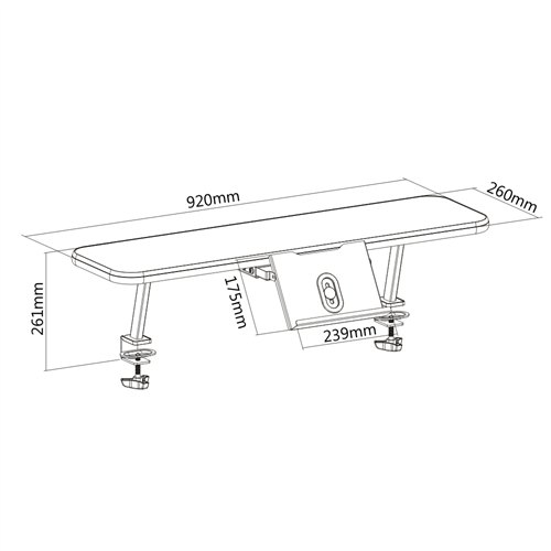 Kệ sách mở rộng với giá đỡ sách BR-E515