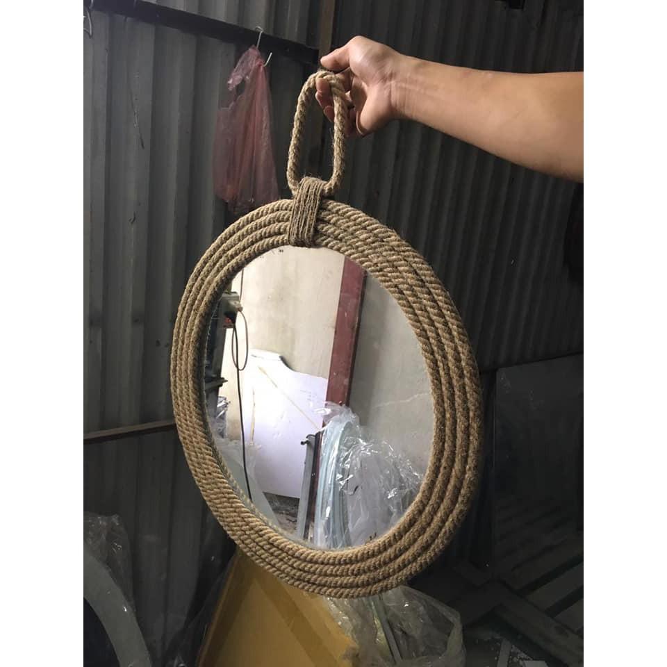 GƯƠNG TRÒN VIỀN DÂY THỪNG 50CM