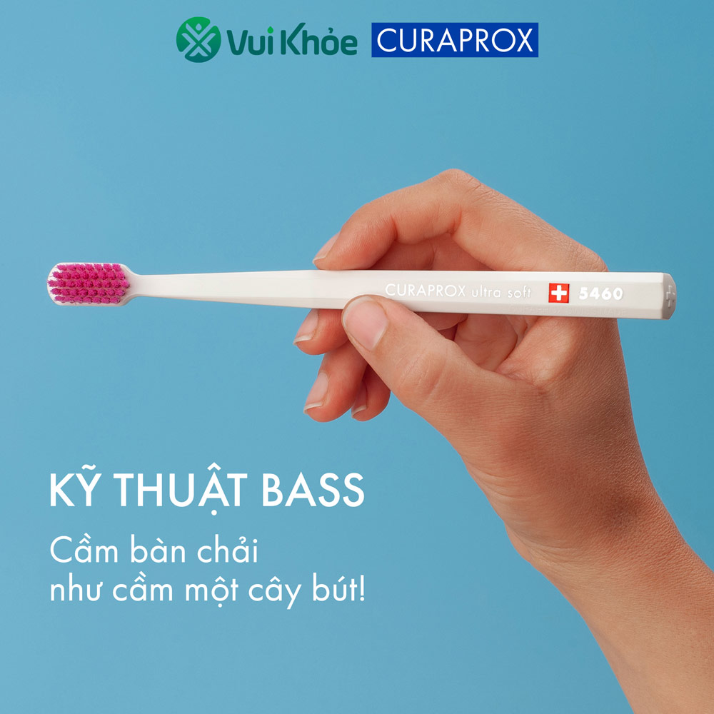 Bàn chải đánh răng Curaprox CS 5460 Ultra Soft lông siêu mềm