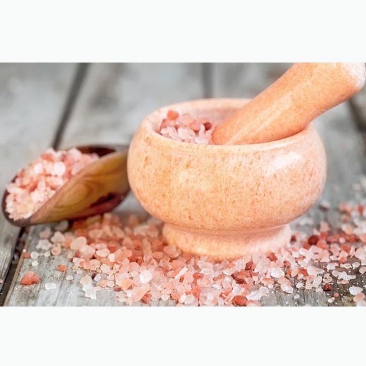 Muối Hồng Ớt Đỏ Vipep từ 100% muối hồng Himalaya tự nhiên, không chất tạo màu, hũ nắp cối xay tiện lời
