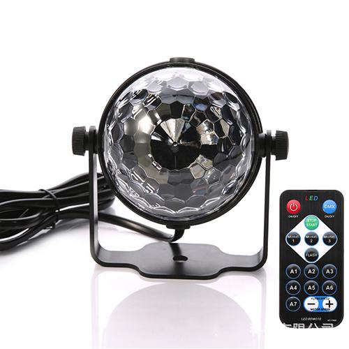 Đèn Nháy Theo Nhạc Led Cầu Hiệu Ứng 7 Màu Siêu Đẹp, Đèn Bay Phòng Cao Cấp Cho Phòng Karaoke Phòng Ngủ Có Remote Điều Khiển Từ Xa Tiện Lợi - Loại Tốt