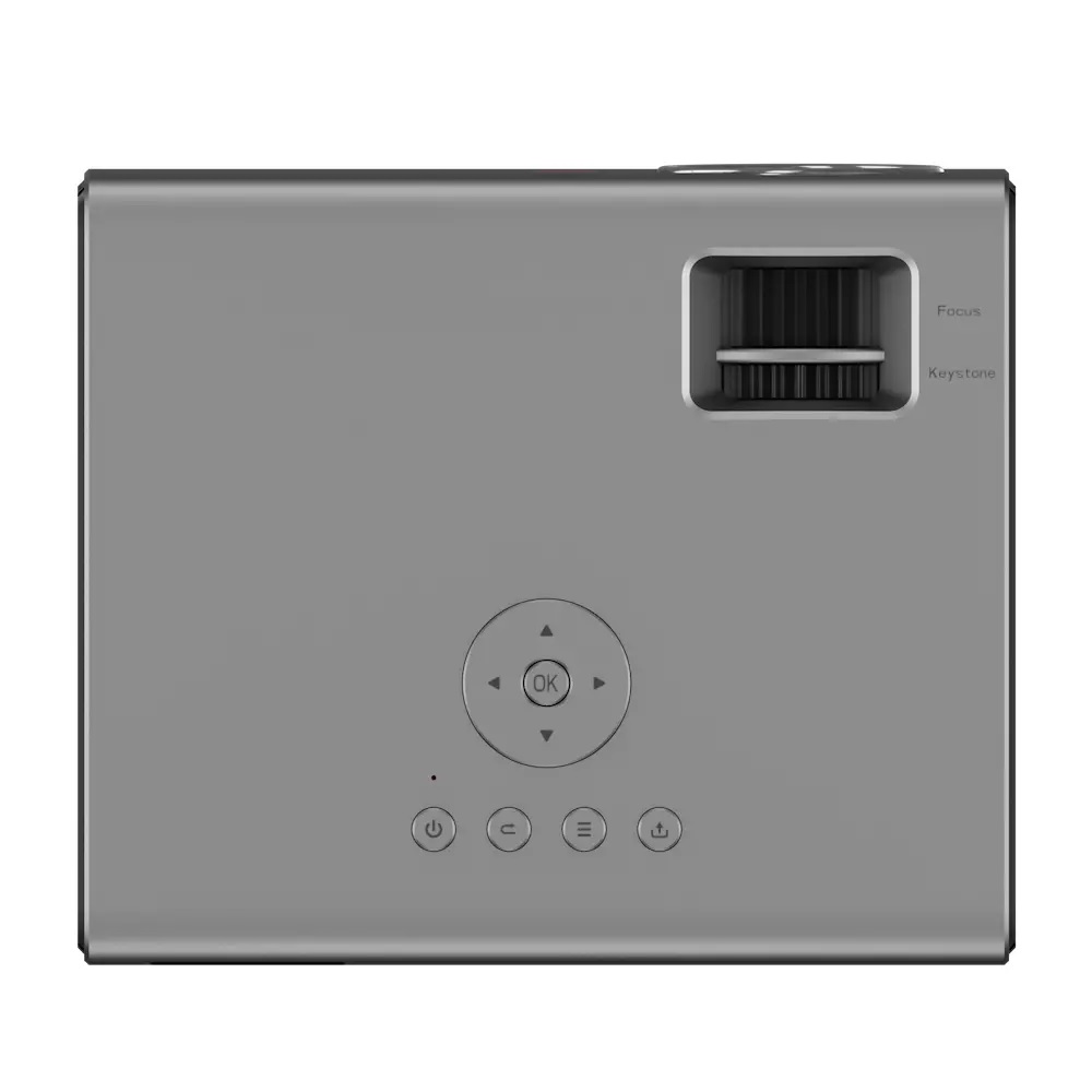 ROGTZ (Hỗ Trợ Tiếng Việt) Máy Chiếu Mini Siêu Nét Kết Nối Bluetooth Wifi Chạy Hệ Điều Hành Android RD- 825 Cao Cấp - Hàng Nhập Khẩu