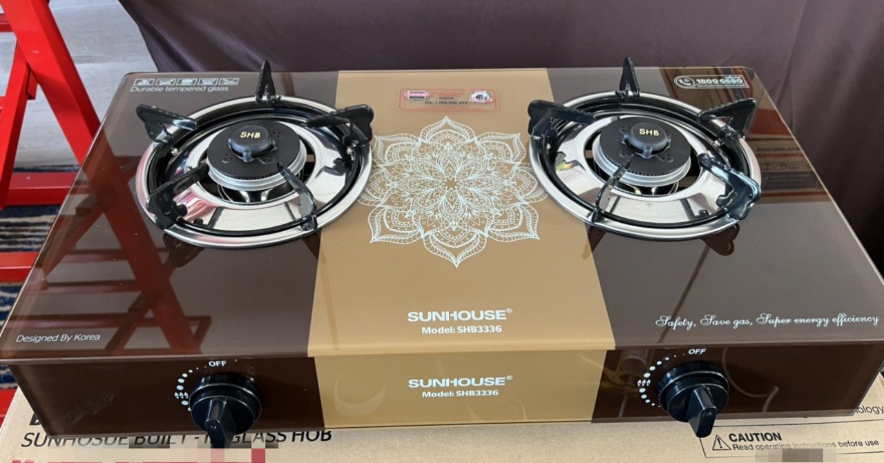 Bếp Gas Dương Kính Sunhouse SHB3336 - Hàng chính hãng