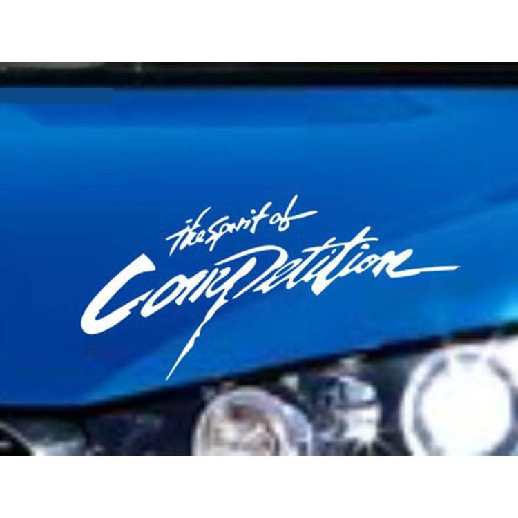 Tem Dán Xe ô Tô The Spirit Of Competition, Tem Dán Nắp Capo ô Tô Ms-18