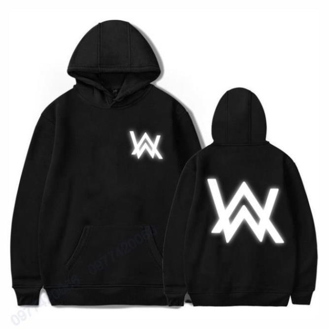 HOT áo hoodie alan walker phản quang - áo chất