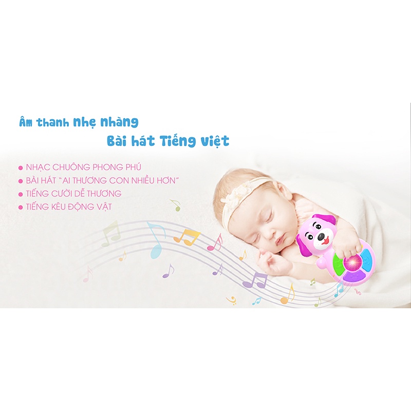 Đồ Chơi Điện Thoại Vui Nhộn Baby Phone Giúp Cho Bé Kích Thích Giác Quan Phát Triển Tối Ưu