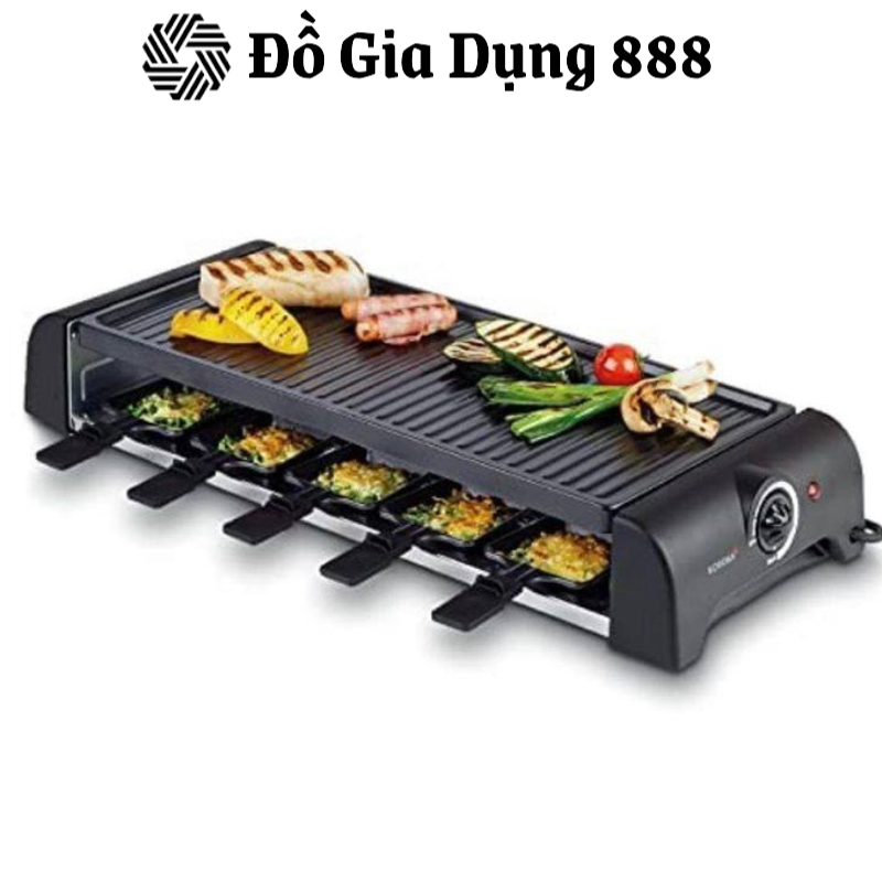 Bếp Nướng Điện 2 Tầng KORONA 45060, Công Suất 1500W, Chống Dính, Nhập Đức, BH 12 Tháng