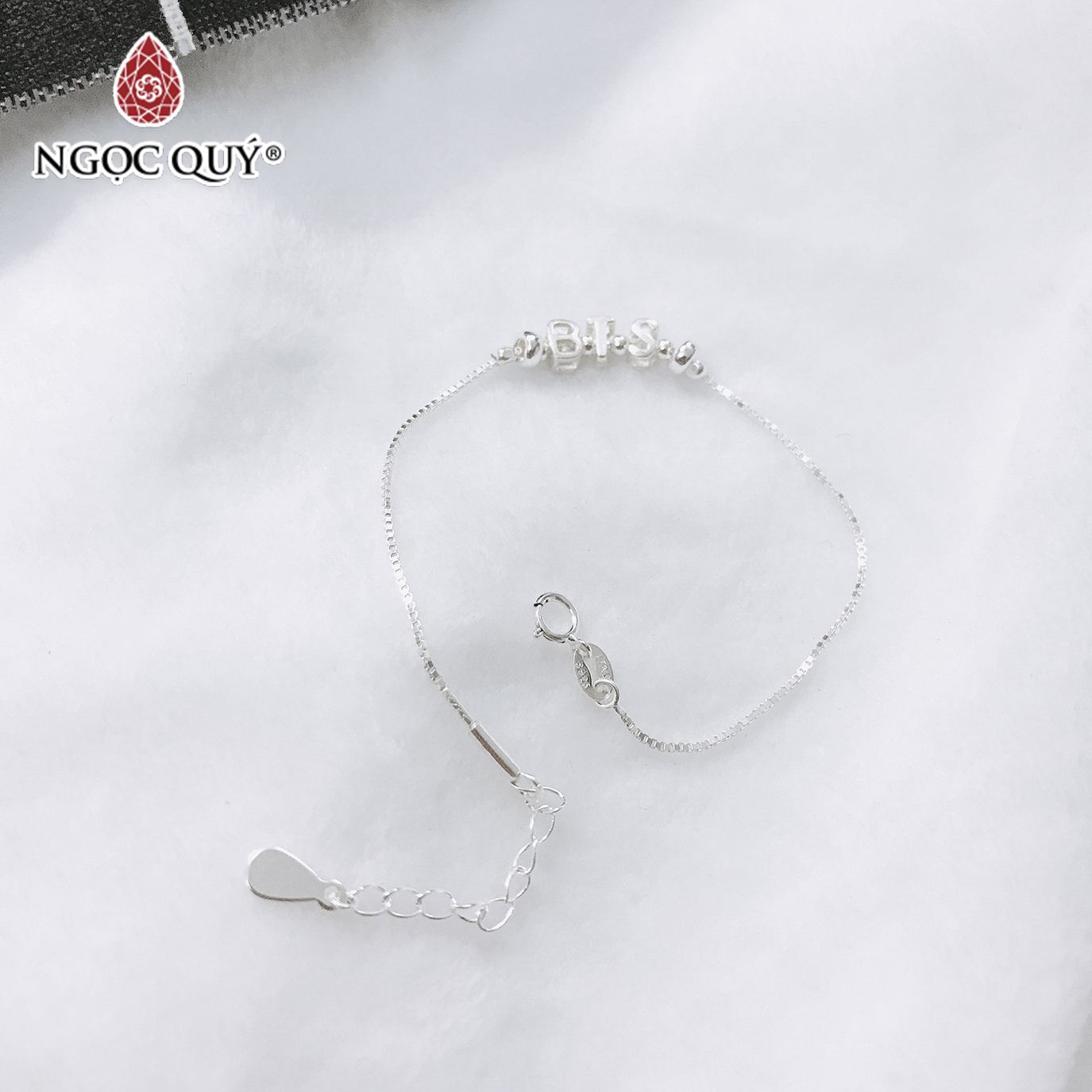 Lắc bạc BTS - Ngọc Quý Gemstones